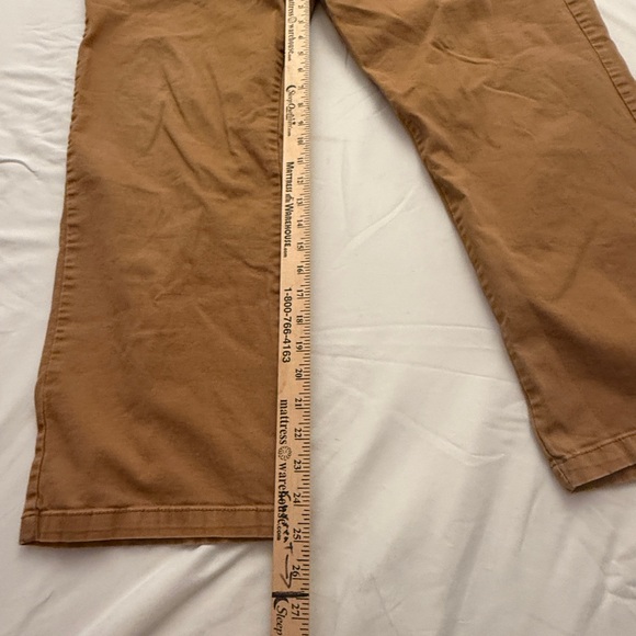 Old Navy Pants Mens 40X30  Brown  Ultimate Loose Pockets Cotton Chino - Picture 9 of 11